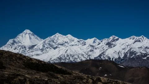 Himalayas mountains Stock Photos
