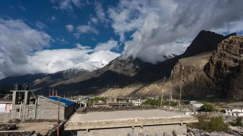 Himalayas mountains Stock Photos