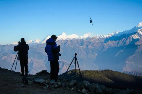 The himalayas Stock Photos