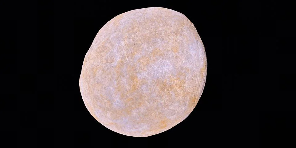 Himalia Jupiter Moon Stock Illustration