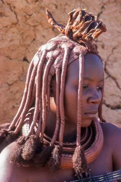 Himba people Stock Photos