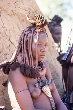 Himba people Stock Photos