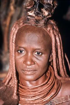 Himba people Stock Photos