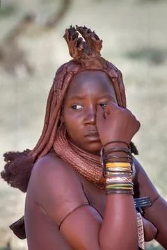 Himba people Stock Photos
