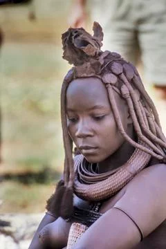 Himba people Stock Photos
