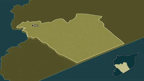 Hims, Syria, extruded. Pattern Video stock 168166048