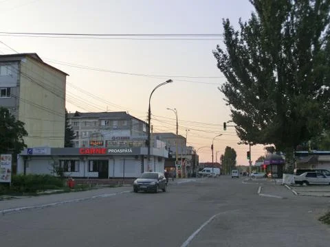 Hîncești Shops Stock Photos