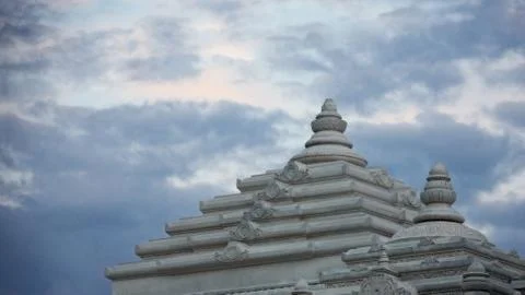 Hindu architecture elements Stock Photos