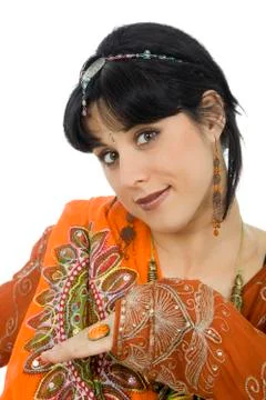 Hindu girl Stock Photos