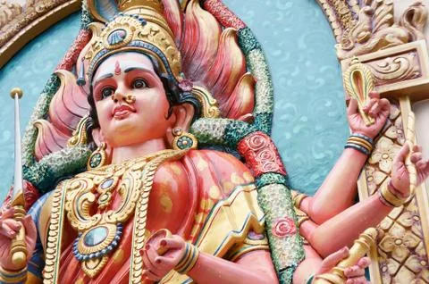 Hindu goddess durga Stock Photos