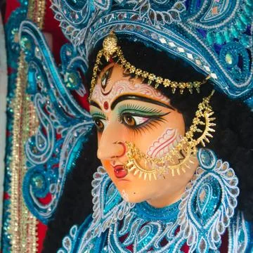 Hindu Goddess Durga Stock Photos