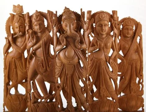 Hindu gods&amp;goddesses Stock Photos