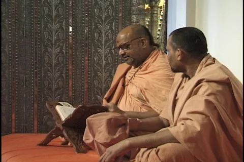 Hindu Monks 2 Stock Footage 297699