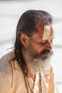 Hindu Priest Stock-Fotos
