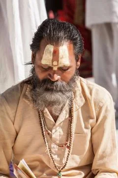Hindu Priest Stock Photos