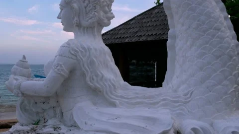 Hindu statue on Bali Stock Footage 156334975