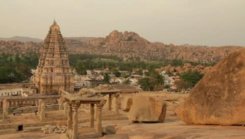 Hindu Temple 03 Stock Footage 11020374