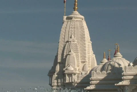 Hindu Temple Architecture Stock Footage 283958