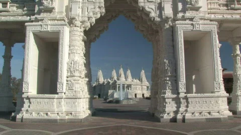 Hindu Temple Stock Footage 279710