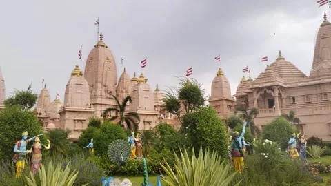 Hindu temple Stock Footage 157288760