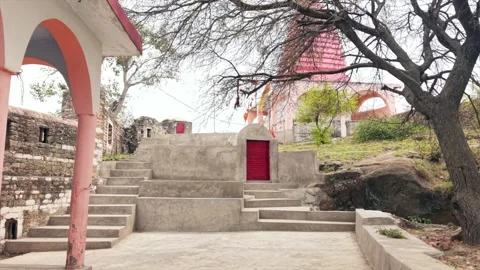 Hindu Temple Stock Footage 305820909