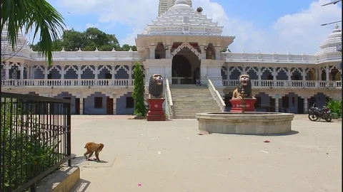 Hindu temple of god Stock Footage 78878114