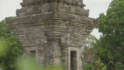 Hindu temple in Indonesia Video stock 129348975