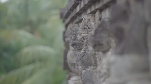 Hindu temple in Indonesia Video stock 129348984