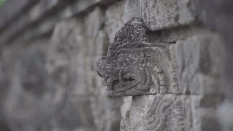 Hindu temple in Indonesia Video stock 129349005