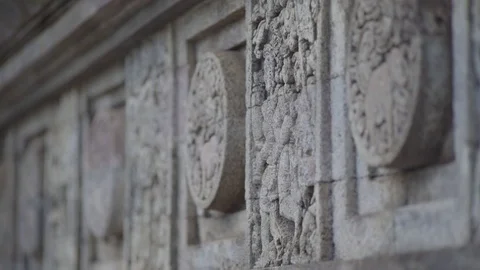 Hindu temple in Indonesia Video stock 129349027