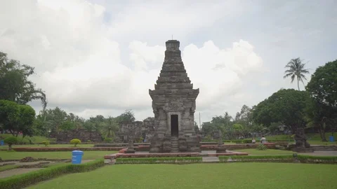 Hindu temple in Indonesia Video stock 129349083