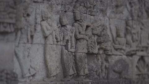 Hindu temple in Indonesia Video stock 129349115