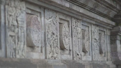 Hindu temple in Indonesia Video stock 129349118