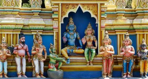 Hindu temple Foto stock