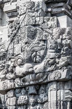 Hindu temple prambanan. indonesia, java, yogyakarta Fotos Stock