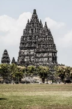 Hindu temple prambanan. indonesia, java, yogyakarta Fotos Stock