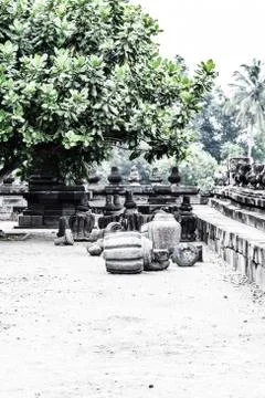 Hindu temple prambanan. indonesia, java, yogyakarta Fotos Stock