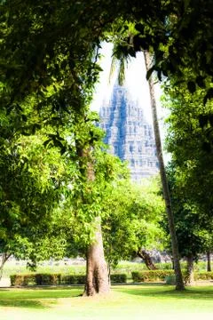 Hindu temple prambanan. indonesia, java, yogyakarta Fotos de archivo