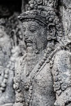 Hindu temple prambanan. indonesia, java, yogyakarta Stock Photos