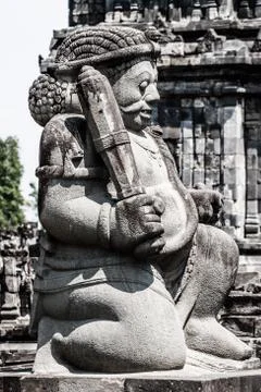 Hindu temple prambanan. indonesia, java, yogyakarta Fotos Stock