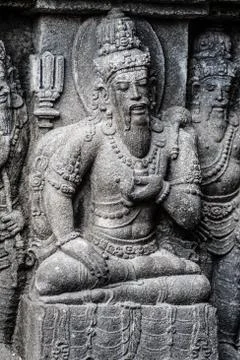 Hindu temple prambanan. indonesia, java, yogyakarta Fotos de archivo