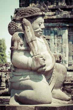 Hindu temple prambanan. indonesia, java, yogyakarta 스톡 사진