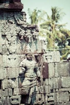 Hindu temple prambanan. indonesia, java, yogyakarta 스톡 사진