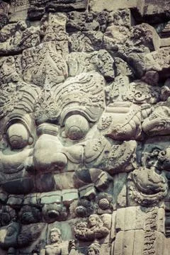 Hindu temple prambanan. indonesia, java, yogyakarta Stock Photos