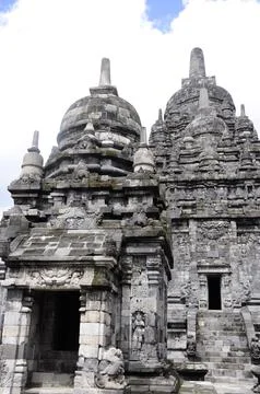 Hindu temple of Prambanan on the island of Java, Indonesia Fotos de archivo
