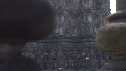 Hindu temple Prambanan, Java, Indonesia Stock Footage 151800533