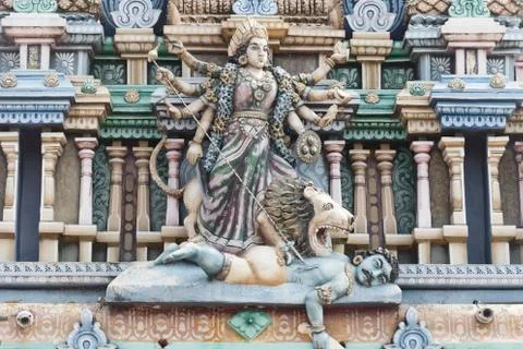 Hindu temple in Trincomalee Stock Photos