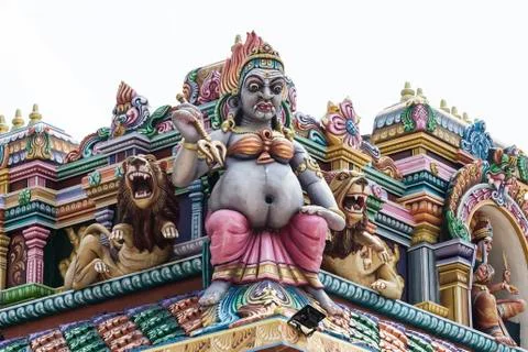 Hindu temple in Trincomalee Stock Photos