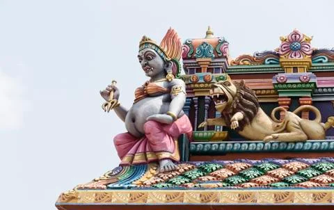 Hindu temple in Trincomalee Stock Photos