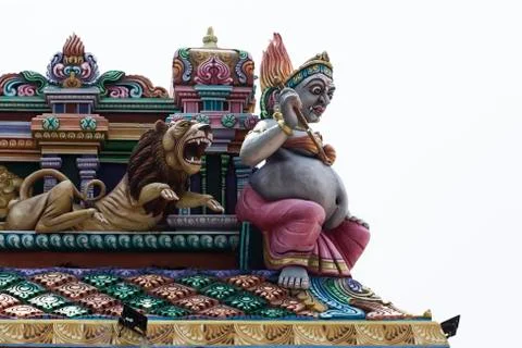 Hindu temple in Trincomalee Stock Photos